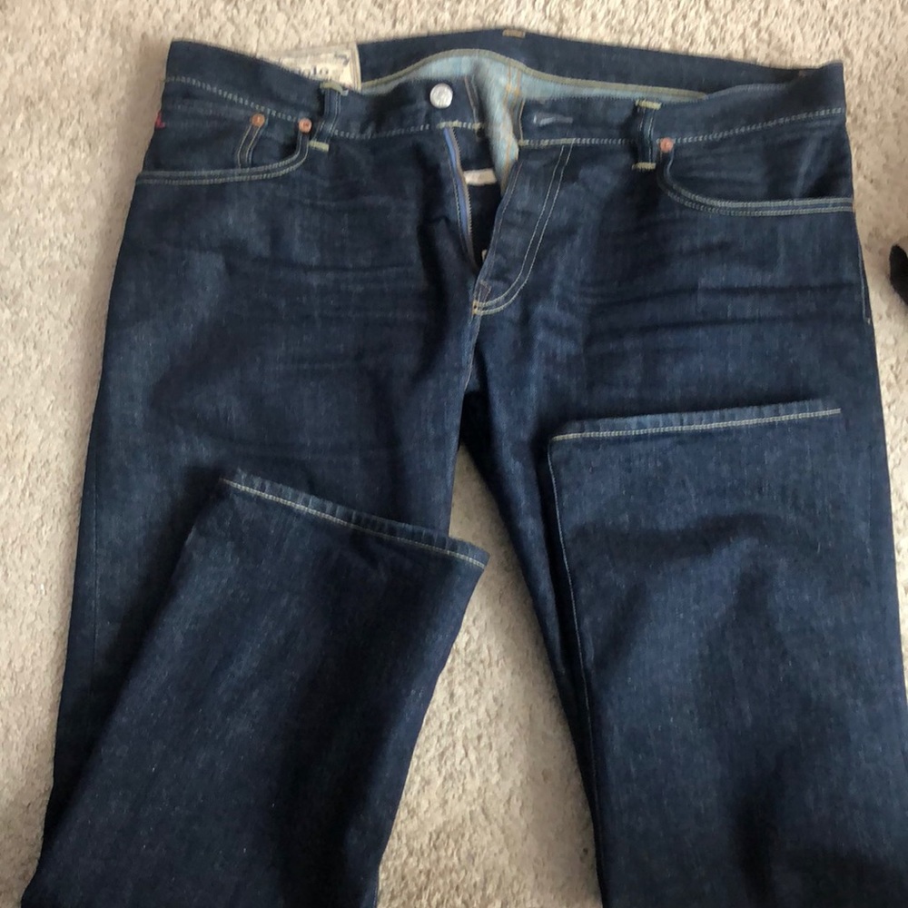 Ralph Lauren 867 Denim Dark Blue 36x30